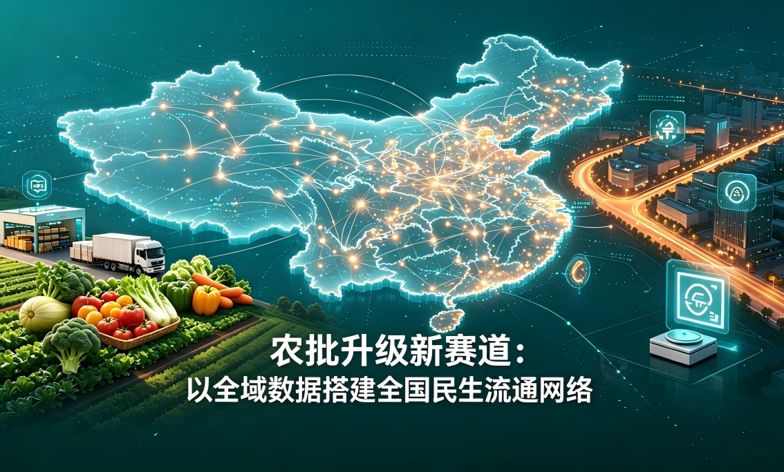 农批升级新赛道：以全域数据搭建全国民生流通网络